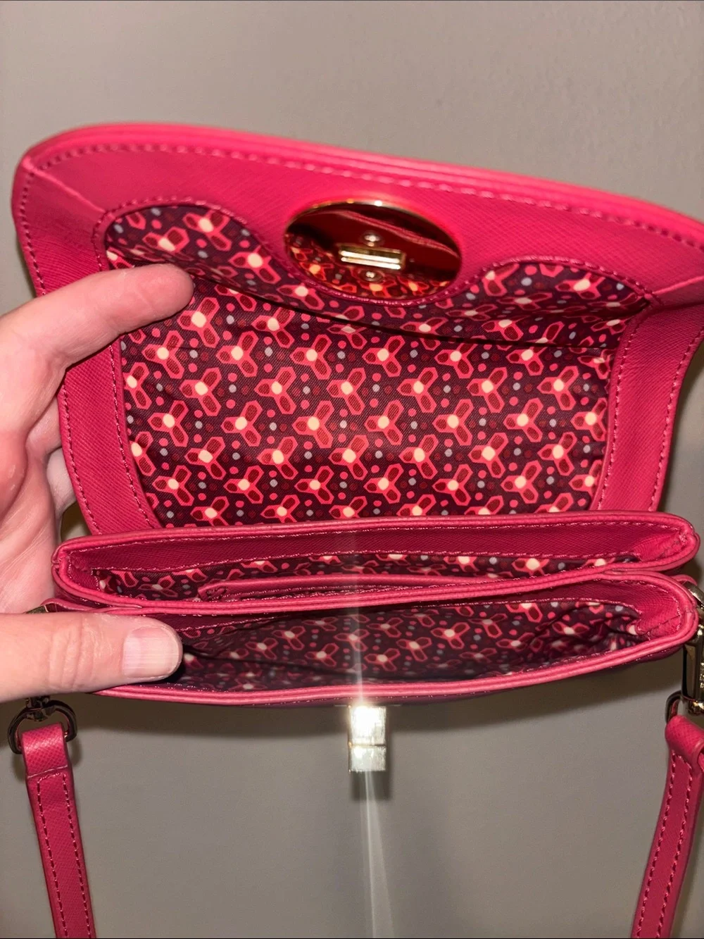 Tory Burch Robinson leather cross body bag